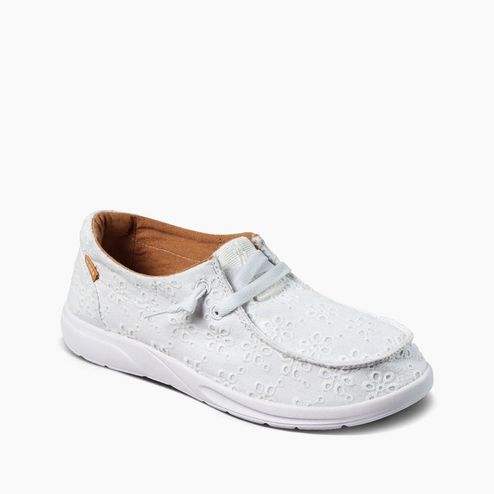Reef Women's Cushion Coast - Casual Shoes White | 38567-GPOX